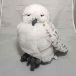 10" Harry Potter Wizarding World Universal  Studios White Owl Hedwig Puppet